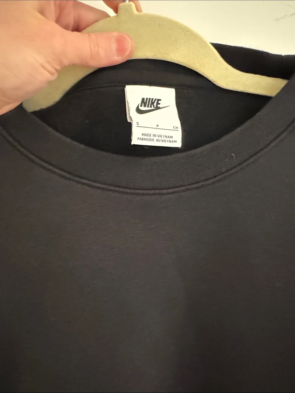 Nike Collection One Crewneck Sweatshirt in Black | Size Small - Picture 3 of 6